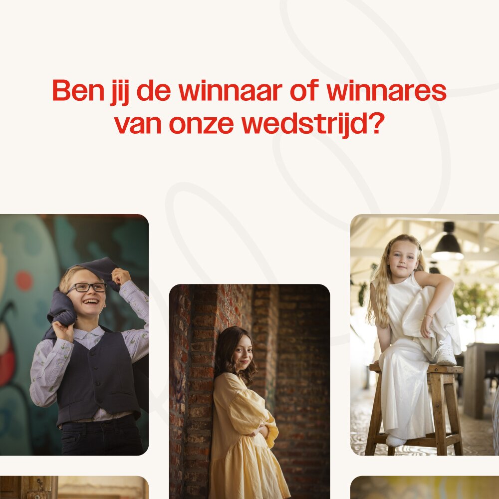 Maak kans op een prachtige communie- of lentefeestshoot!